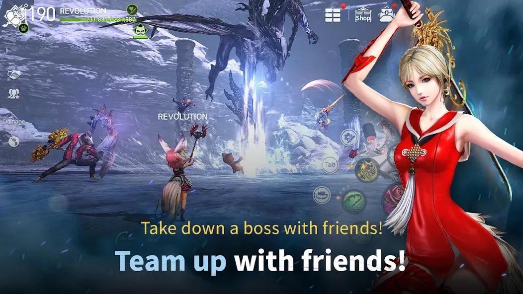 Blade&Soul Revolution — скриншот 3