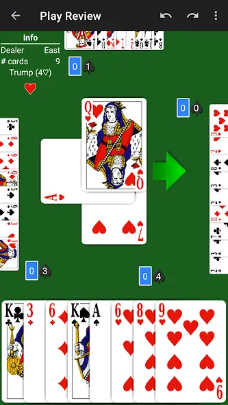 Oh Hell - Expert AI — скриншот 4
