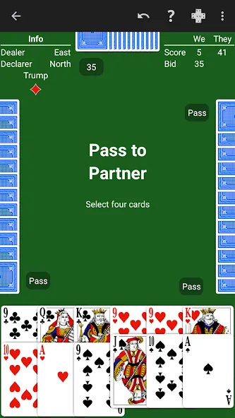 Pinochle - Expert AI — скриншот 4 Pinochle - Expert AI — скриншот 4