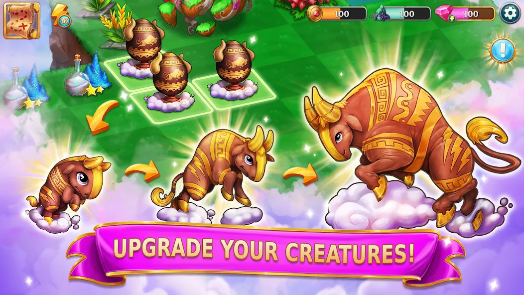 Merge Adventure: Magic Dragons — скриншот 2