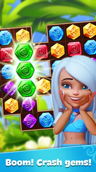 Gemmy Lands: Match 3 Games — скриншот 3