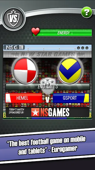New Star Soccer — скриншот 1