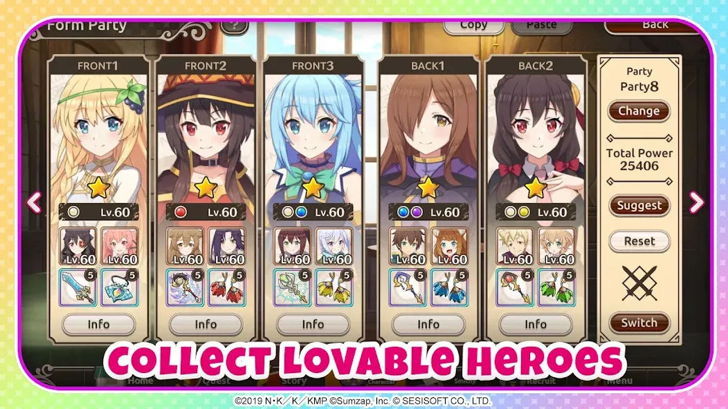 KonoSuba: Fantastic Days — скриншот 4