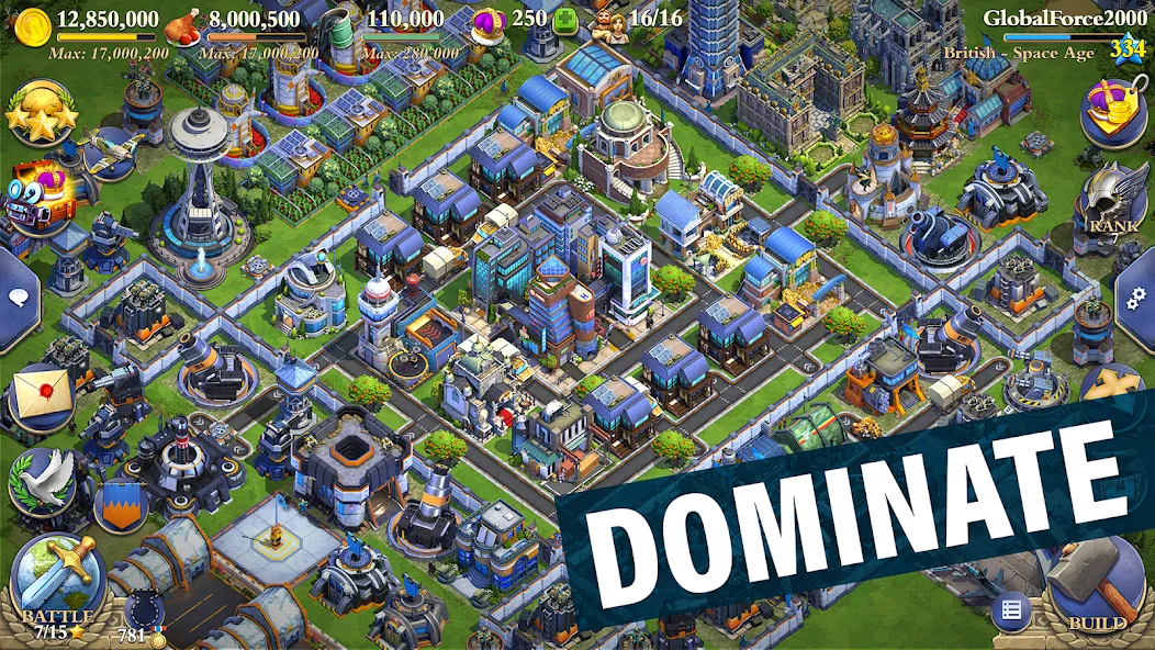 DomiNations — скриншот 1