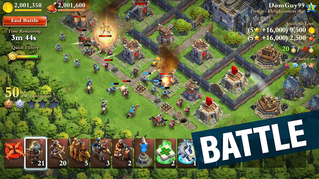 DomiNations — скриншот 5