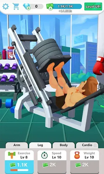 Muscle Tycoon 3D: MMA Boxing — скриншот 3 Muscle Tycoon 3D: MMA Boxing — скриншот 3