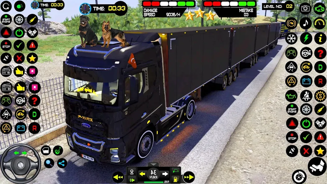 Cargo Truck Driving Truck Game — скриншот 3
