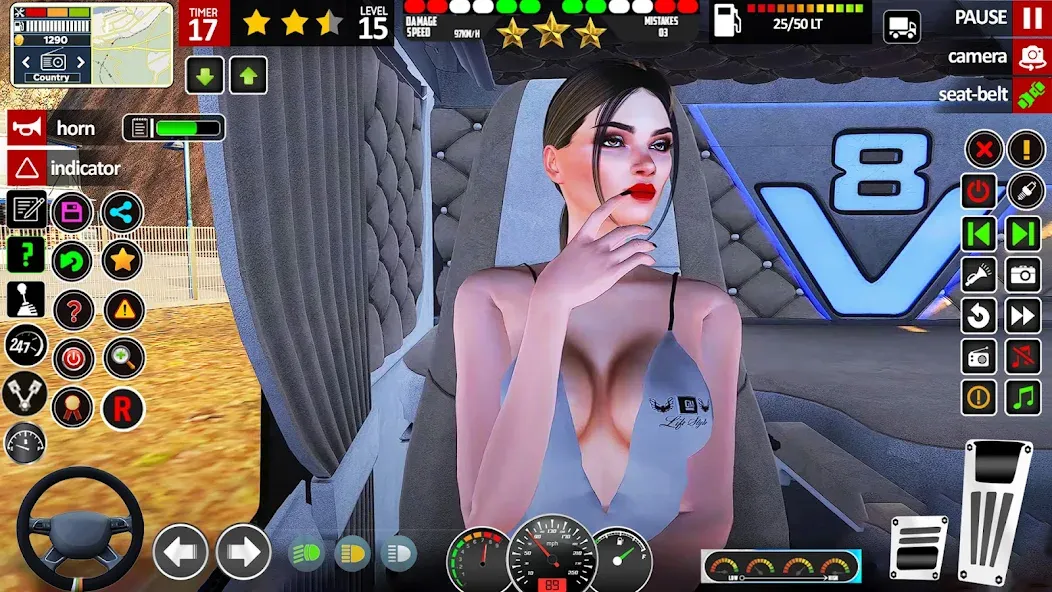Cargo Truck Driving Truck Game — скриншот 4