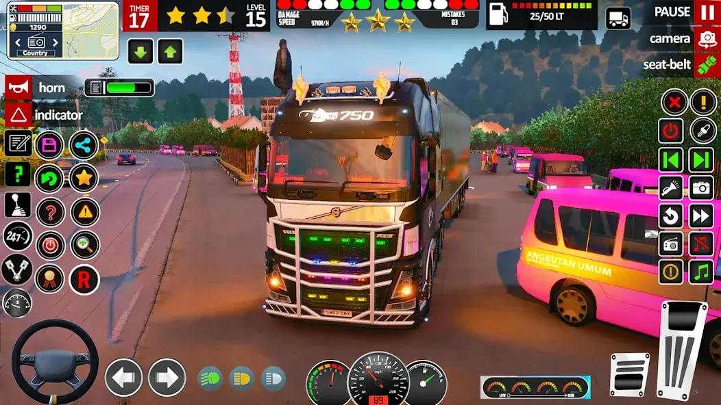 Cargo Truck Driving Truck Game — скриншот 5