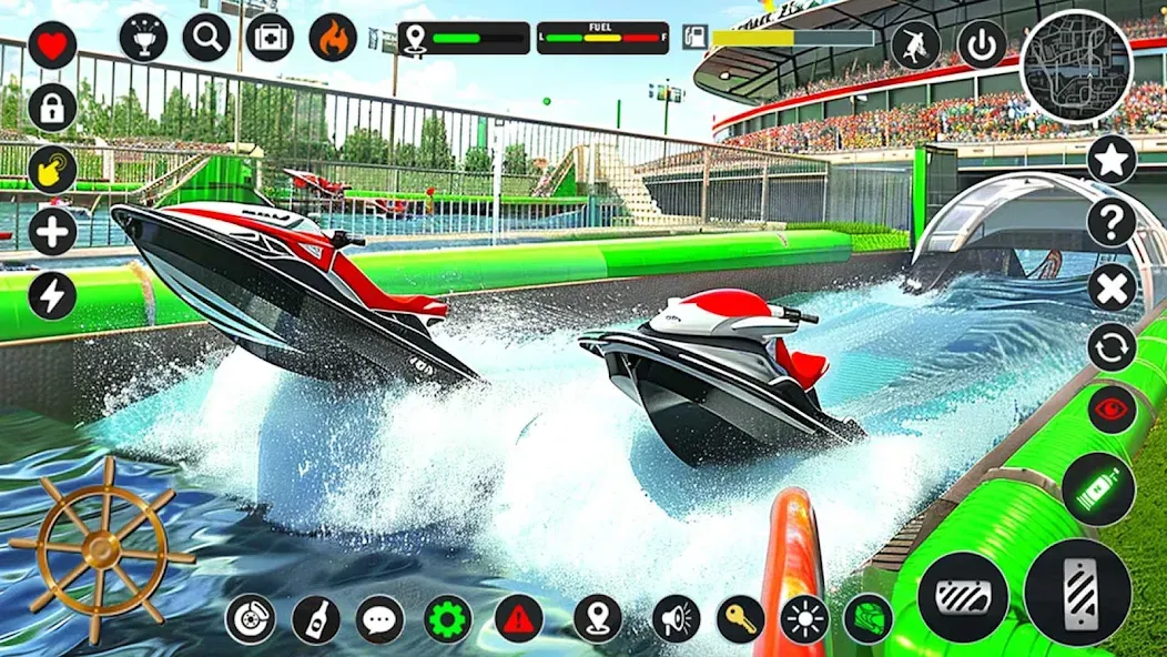Jetski Boat Racing: Boat Games — скриншот 1