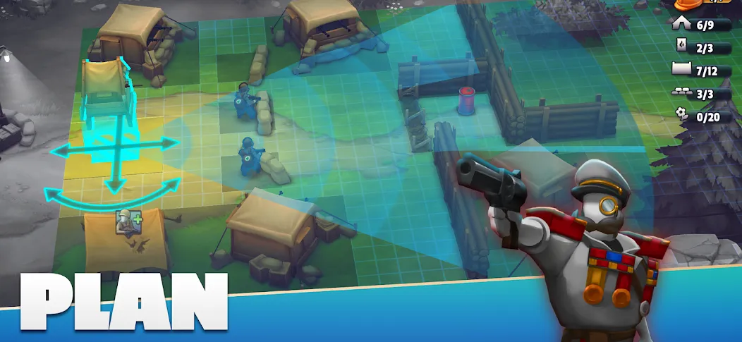 GUNS UP! Mobile War Strategy — скриншот 2