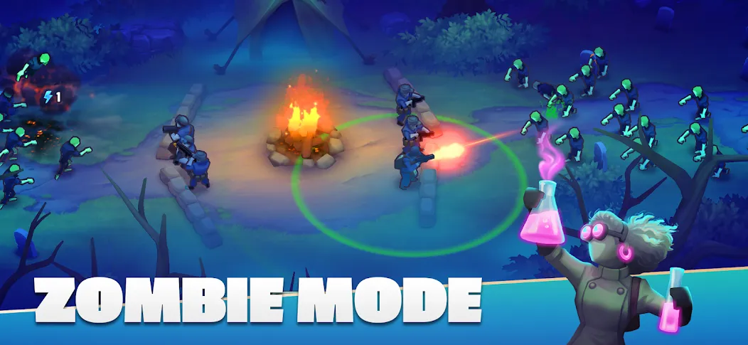 GUNS UP! Mobile War Strategy — скриншот 4
