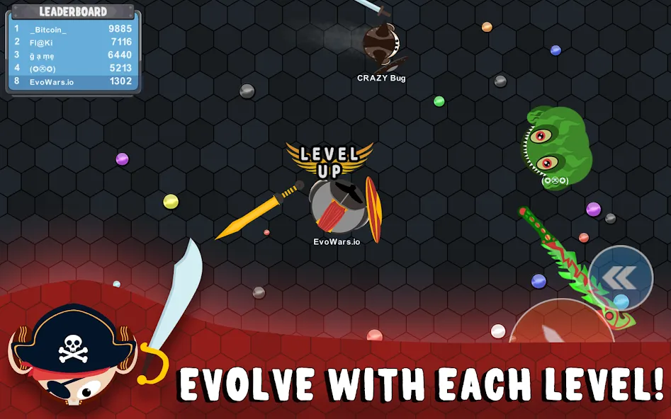 EvoWars.io — скриншот 1 EvoWars.io — скриншот 1