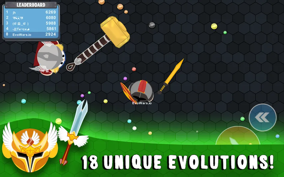 EvoWars.io — скриншот 3 EvoWars.io — скриншот 3