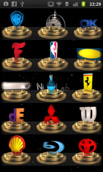 3D Logo Quiz — скриншот 1
