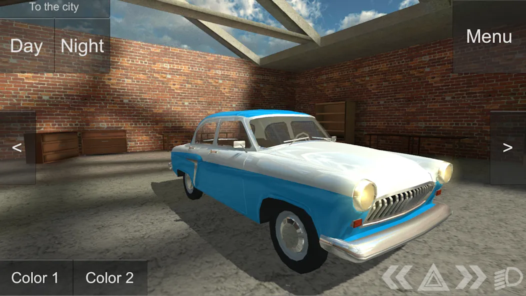Russian Classic Car Simulator — скриншот 1
