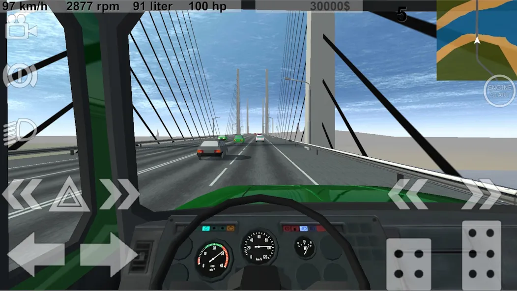 Russian Light Truck Simulator — скриншот 2