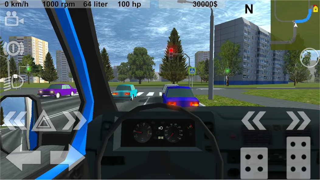 Russian Light Truck Simulator — скриншот 3
