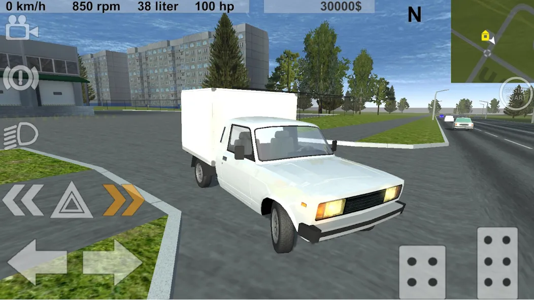 Russian Light Truck Simulator — скриншот 5