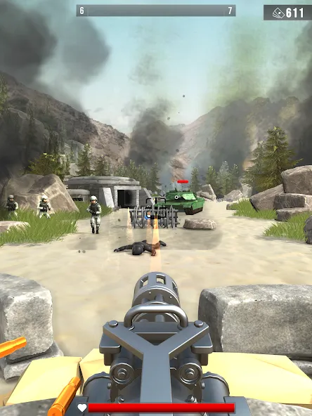Infantry Attack: War 3D FPS — скриншот 5