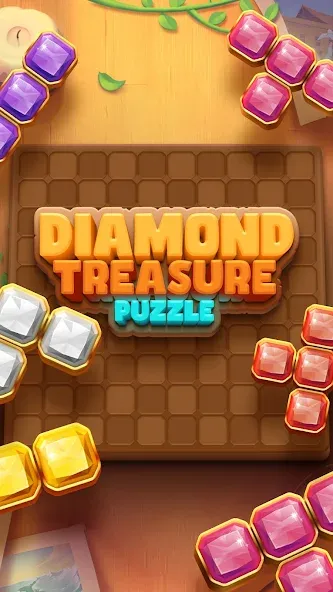 Diamond Treasure Puzzle — скриншот 1 Diamond Treasure Puzzle — скриншот 1