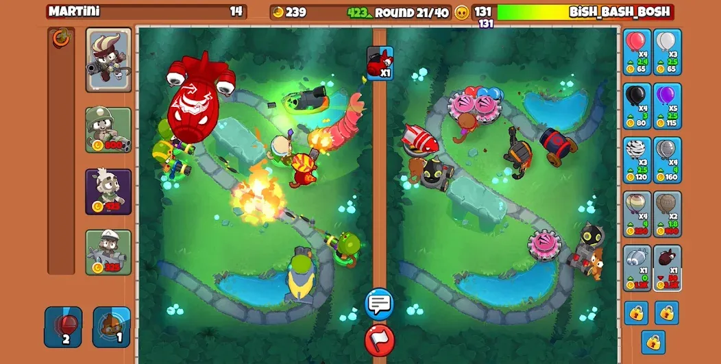 Bloons TD Battles 2 — скриншот 2 Bloons TD Battles 2 — скриншот 2