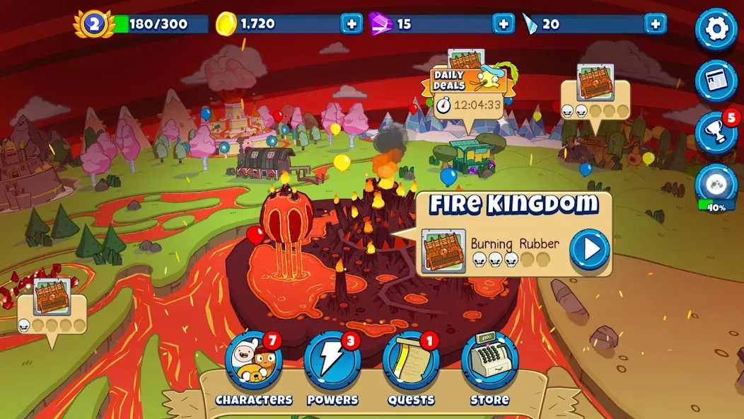 Bloons Adventure Time TD — скриншот 3