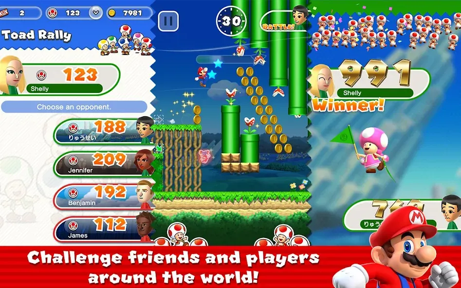 Super Mario Run — скриншот 4 Super Mario Run — скриншот 4