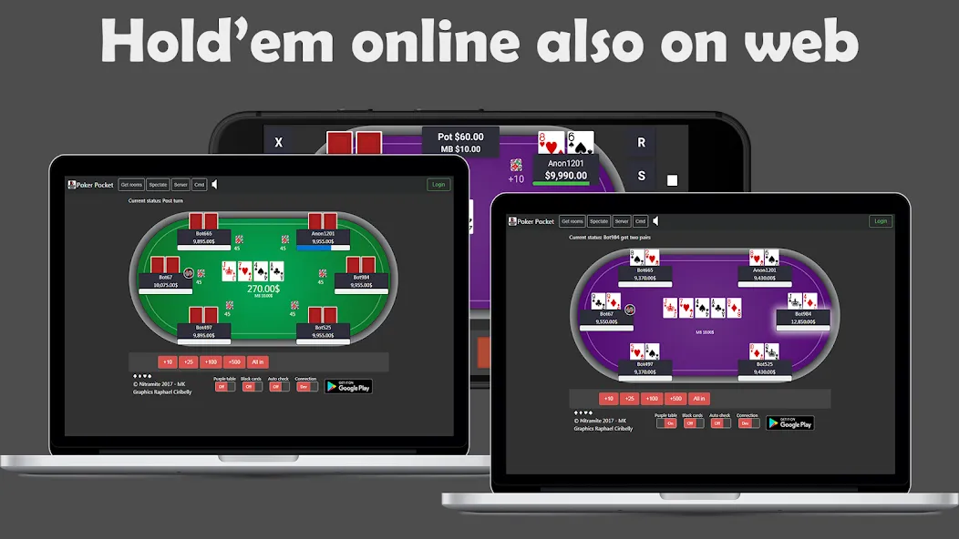 Poker Pocket Poker Games — скриншот 2