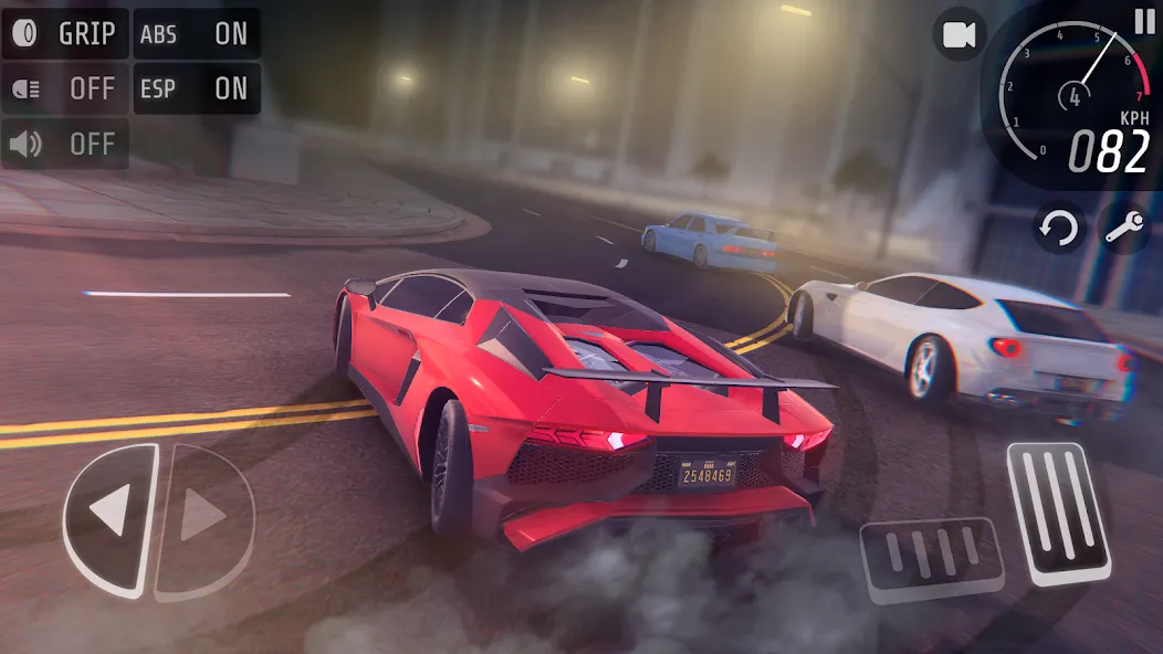 NS2 car racing game — скриншот 2
