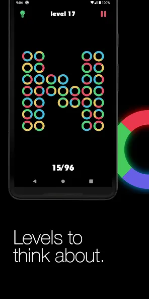 Logic circles. Puzzle game. — скриншот 3