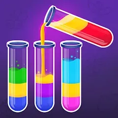Скачать Color Water Sort Wooden Puzzle — Модификация Много денег и без рекламы