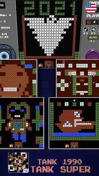Tank 1990: Battle City Tank — скриншот 2