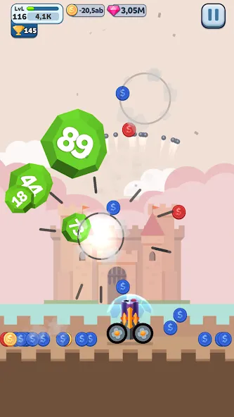 Ball Blast Cannon blitz mania — скриншот 5