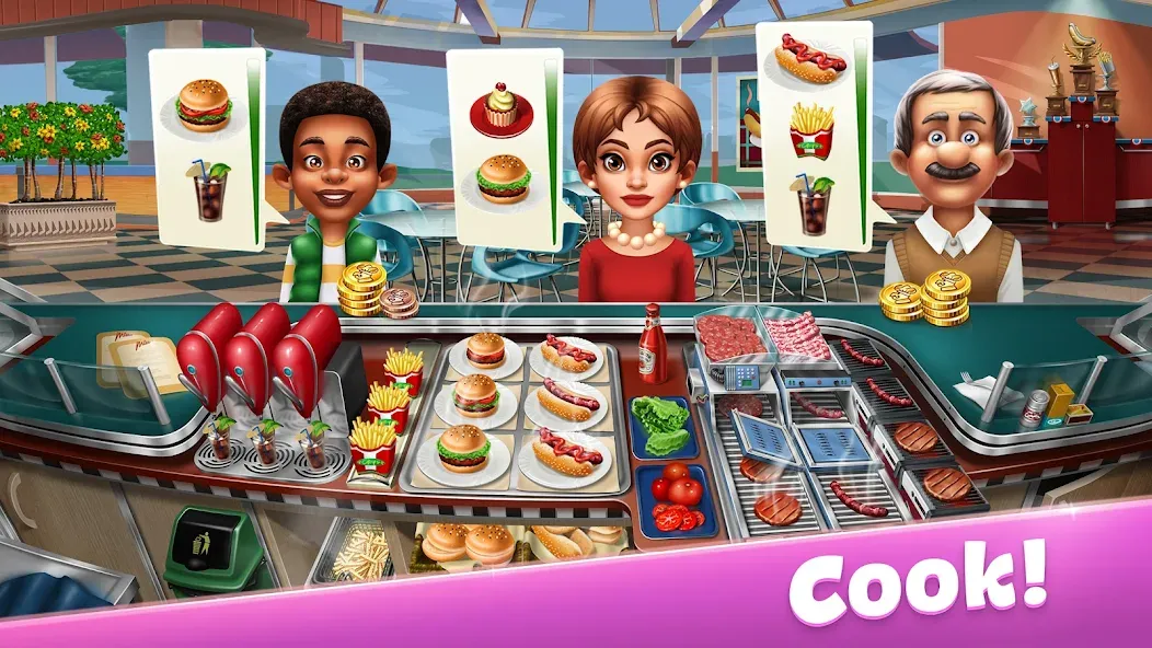 Cooking Fever: Restaurant Game — скриншот 1 Cooking Fever: Restaurant Game — скриншот 1