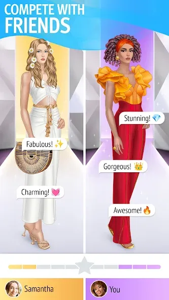 Pocket Styler: Fashion Stars — скриншот 1