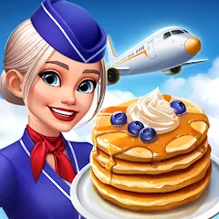Скачать Airplane Chefs - Cooking Game MOD на телефон — Много денег