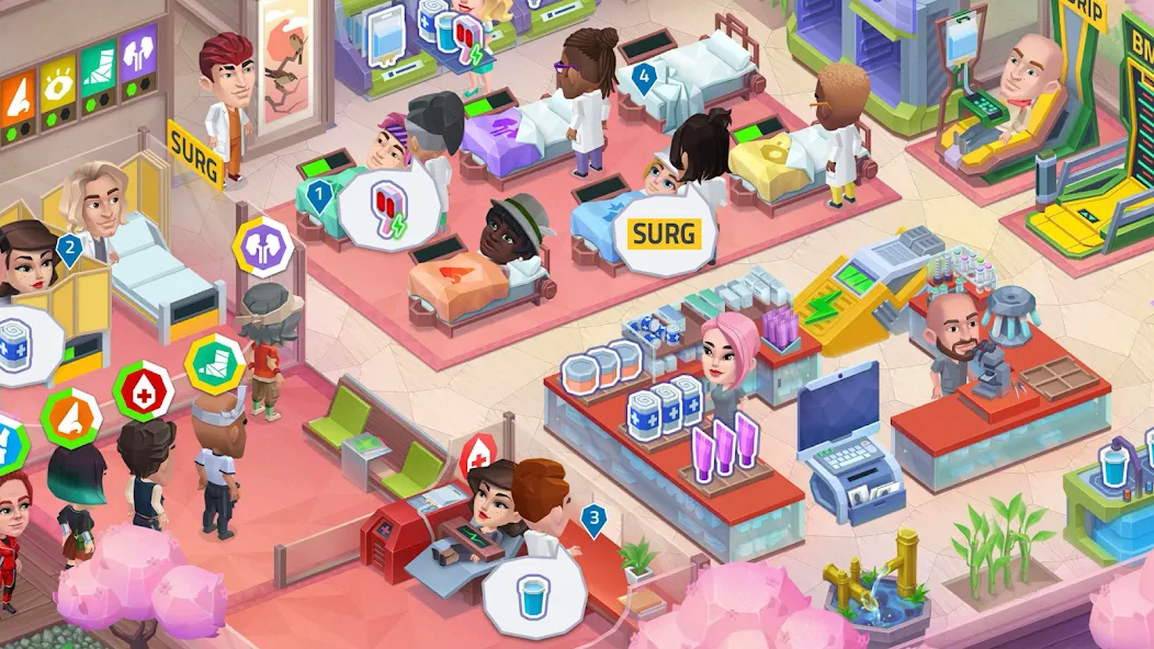 Happy Clinic: Hospital Game — скриншот 5