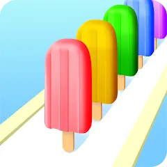 Скачать Popsicle Stack — MOD APK Много денег