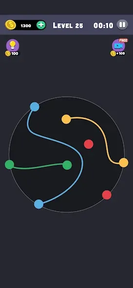 Same Color: Connect Two Dots — скриншот 1 Same Color: Connect Two Dots — скриншот 1