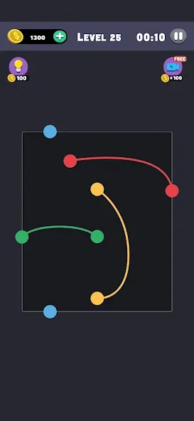 Same Color: Connect Two Dots — скриншот 2 Same Color: Connect Two Dots — скриншот 2
