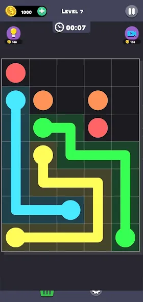 Same Color: Connect Two Dots — скриншот 4 Same Color: Connect Two Dots — скриншот 4
