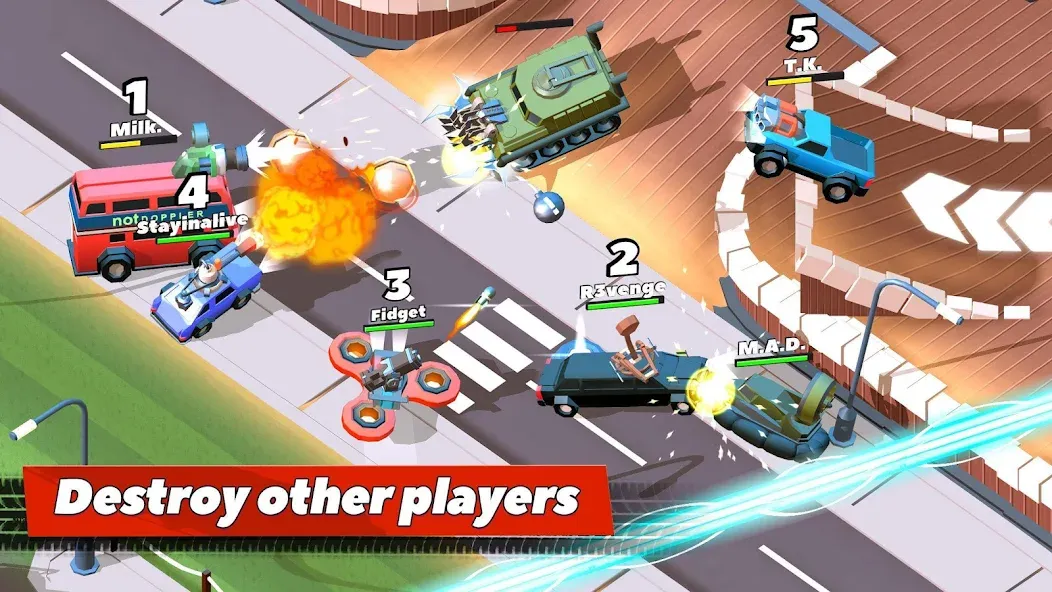 Crash of Cars — скриншот 1 Crash of Cars — скриншот 1