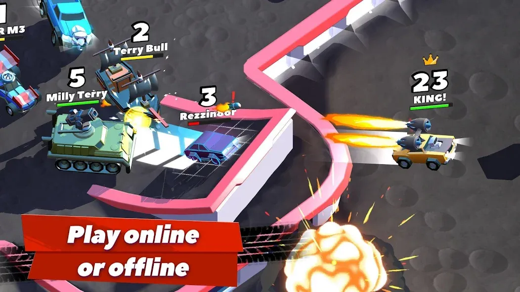 Crash of Cars — скриншот 5