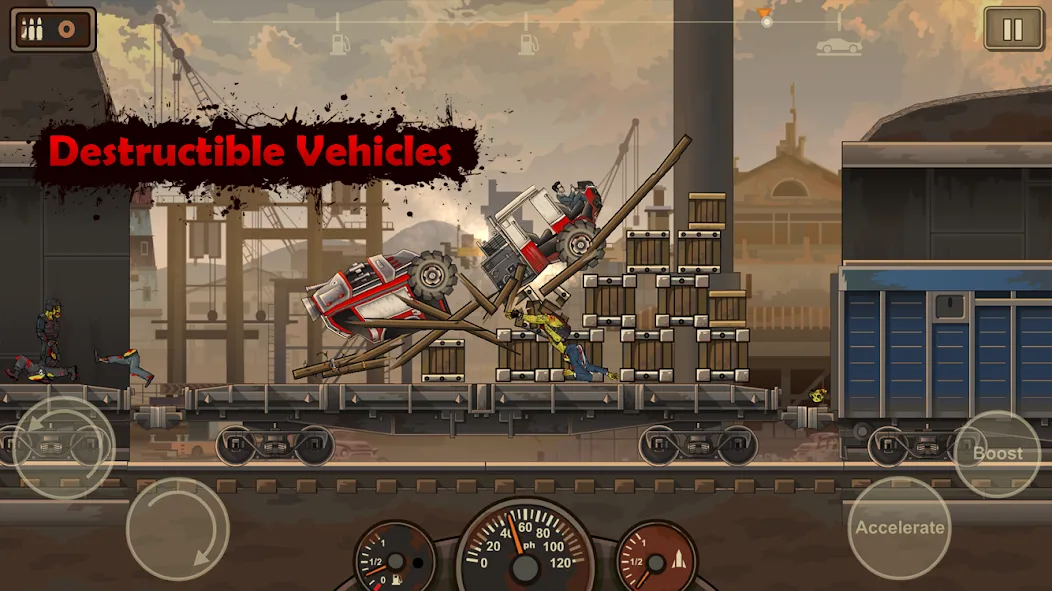 Earn to Die 2 — скриншот 3 Earn to Die 2 — скриншот 3