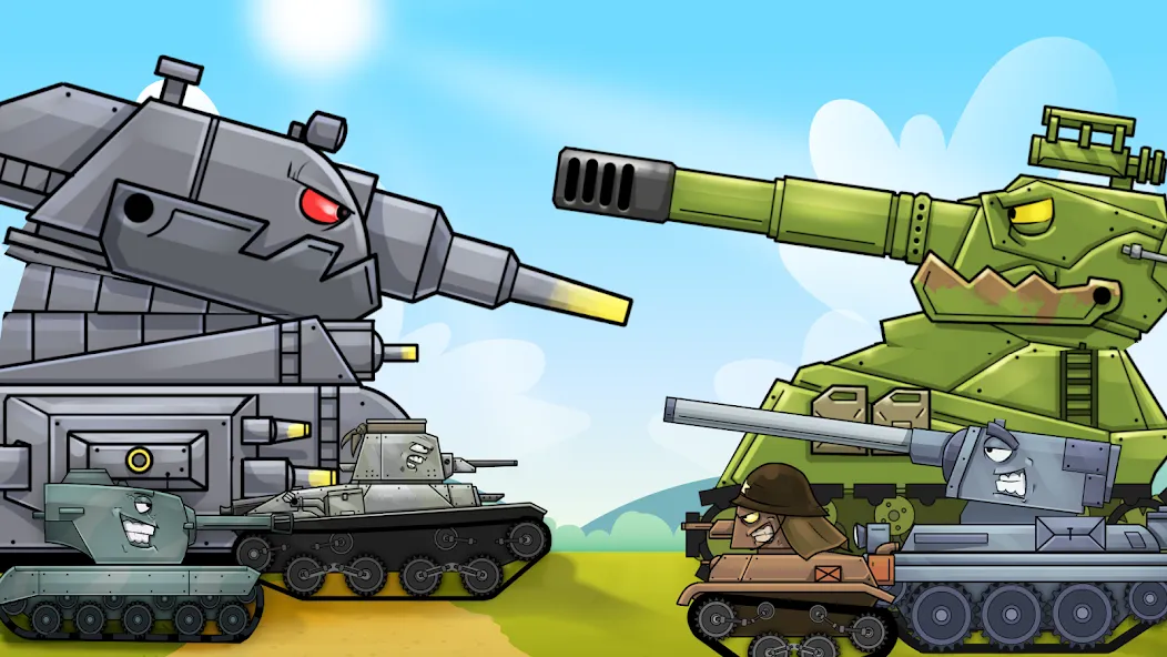 Merge Master Tanks: Tank wars — скриншот 1