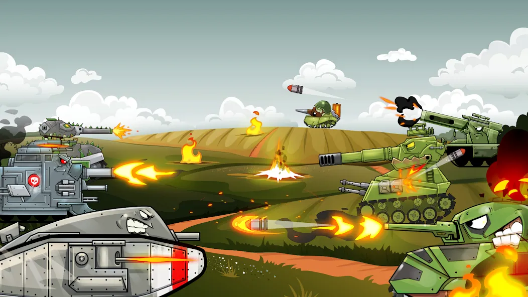 Merge Master Tanks: Tank wars — скриншот 2