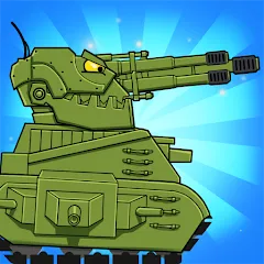 Merge Master Tanks: Tank wars MOD на телефон — Много денег и бесконечные кристаллы