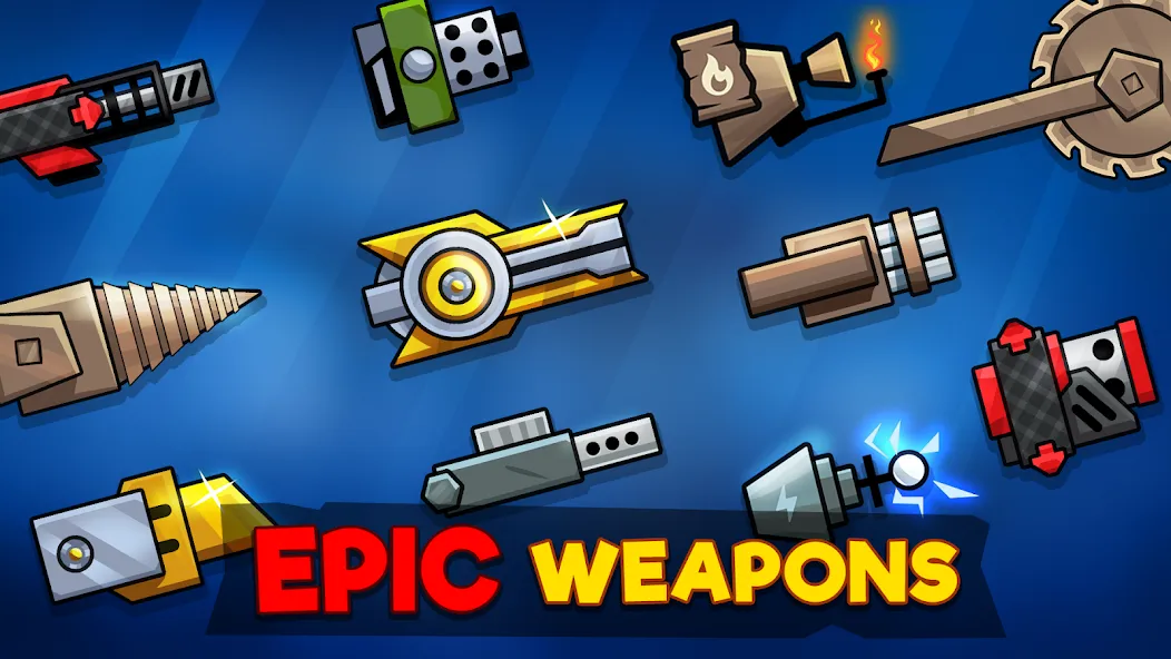 Tanks Arena io: Craft & Combat — скриншот 3
