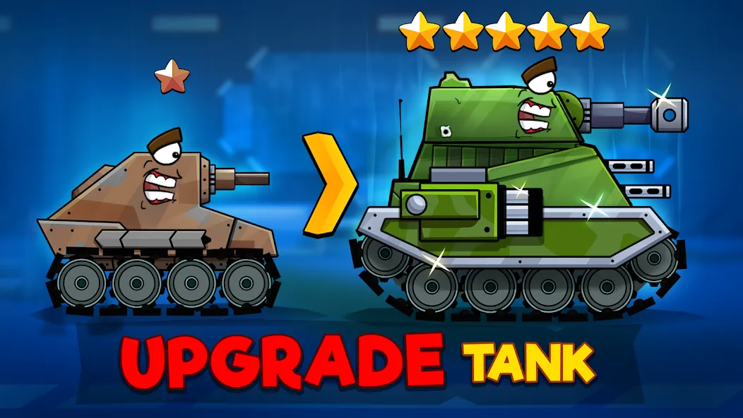 Tanks Arena io: Craft & Combat — скриншот 4